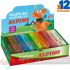 Alpino Expositor de 12 Pastillas de Plastilina 150gr - Muy Flexible - Pueden Mezclarse - Sin Gluten - Colores Surtidos-1