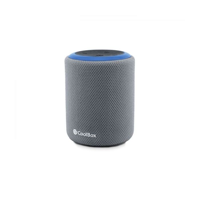 Coolbox Drop G231 Altavoz - Sonido Envolvente - Conectividad Bluetooth - Diseño Portatil - Bateria de Larga Duracion - Color Gris