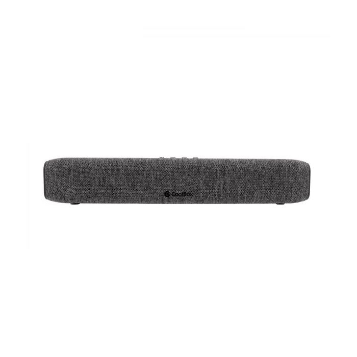 Coolbox Band BS23 Barra - Potencia 10W x2 - Sonido Envolvente - Diseño Compacto - Color Gris