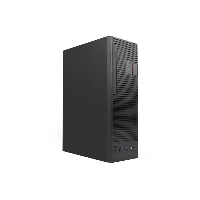Coolbox Caja para PC T360 con Fuente 300TBZ - Micro ATX - Diseño Compacto - Fuente de Alimentacion Incluida - Color Negro