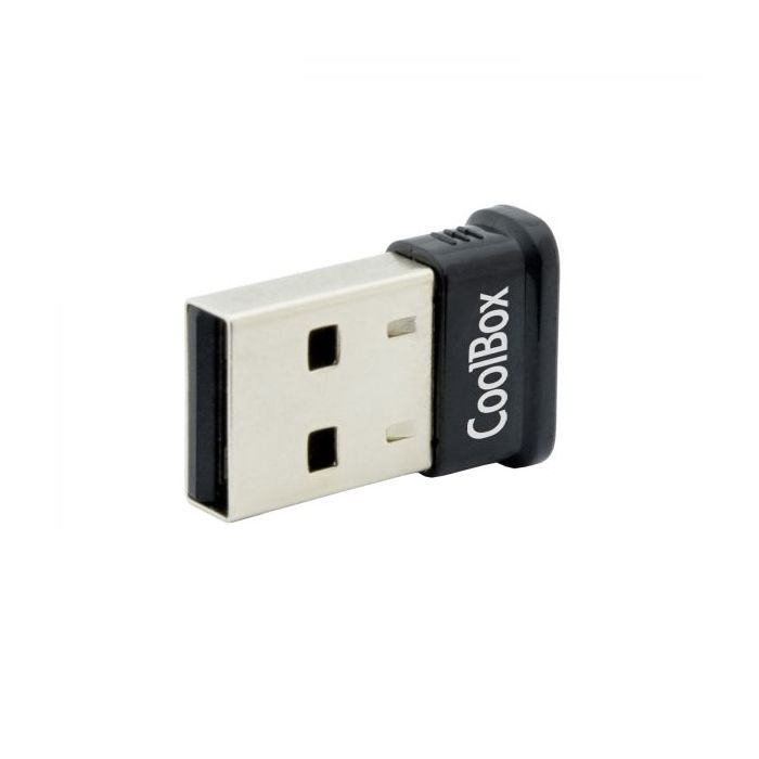 Coolbox Adaptador USB BT5.3 - Conexion Rapida - Alta Compatibilidad - Bajo Consumo Energetico - Color Negro