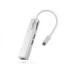 Coolbox MINIDOCK LITE USB-C Aluminio - HDMI - 3xUSB3.0 - SD - MicroSD - Color Blanco