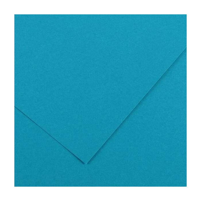 Canson Guarro Pack de 25 Cartulinas Iris de 185g - 50x65cm - Color Azul Maldivas