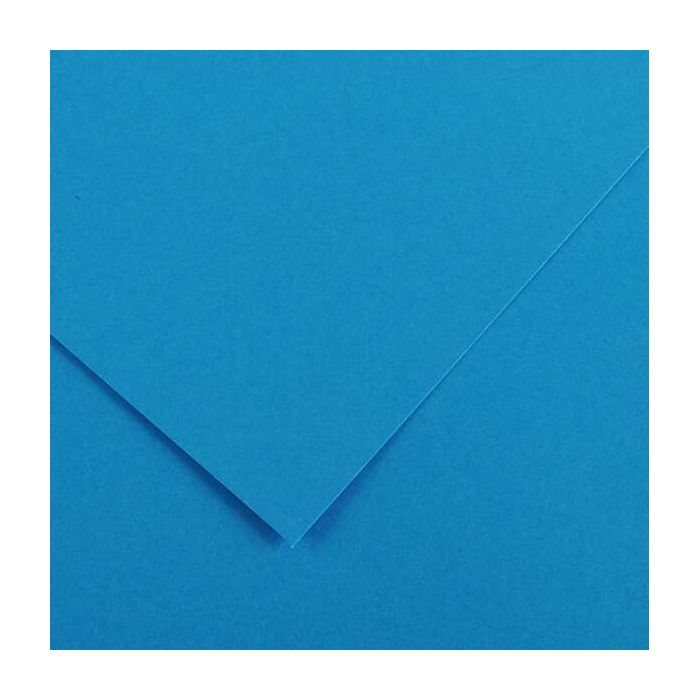 Canson Guarro Pack de 25 Cartulinas Iris de 185g - 50x65cm - Color Azul Mar