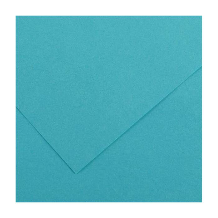 Canson Guarro Pack de 25 Cartulinas Iris de 185g - 50x65cm - Color Azul Turquesa