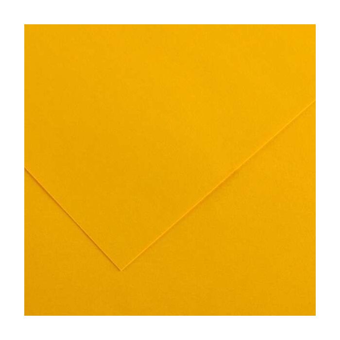 Canson Guarro Pack de 25 Cartulinas Iris de 185g - 50x65cm - Color Gualda