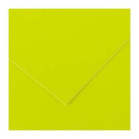 Canson Guarro Pack de 25 Cartulinas Iris de 185g - 50x65cm - Color Amarillo Fluo