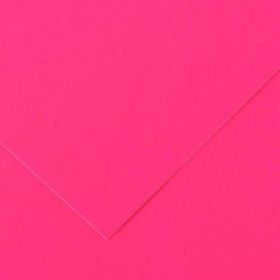 Canson Guarro Pack de 25 Cartulinas Iris de 185g - 50x65cm - Color Fucsia Fluo