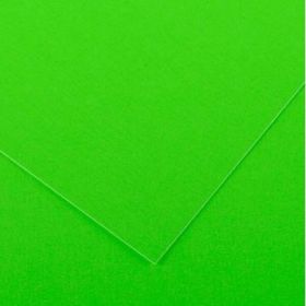 Canson Guarro Pack de 25 Cartulinas Iris de 185g - 50x65cm - Color Verde Fluo