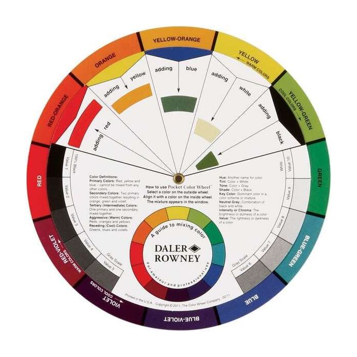 Daler Rowney Rueda de Color - Incluye Escala de Grises