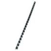 GBC Combbind Pack de 100 Canutillos Encuadernacion 12mm - Duradero y Resistente - Color Negro
