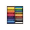 Milan Art Pack de 24 Pasteles Blandos - Colores Intensos y Brillantes - Resistentes a la Luz - Mezclables - Colores Surtidos