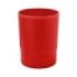 Dohe Cubilete Redondo en Poliestireno - 100% Reciclable - Apilable - 100x100mm - Ideal para Organizar Material de Oficina