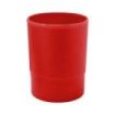 Dohe Cubilete Redondo en Poliestireno - 100% Reciclable - Apilable - 100x100mm - Ideal para Organizar Material de Oficina