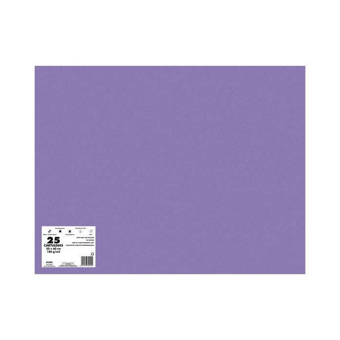 Dohe Cartulinas de Colores de 180 G/M2 - PH Neutro - Libres de Cloro Elemental - Biodegradables - 50x65cm