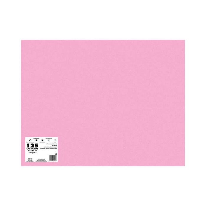 Dohe Cartulinas de Colores de 180 G/M2 - PH Neutro - Libres de Cloro Elemental - Colorantes Directos Biodegradables - para Impresion Offset, Inyeccion de Tinta, Laser, Fotocopiadoras - 210x297mm