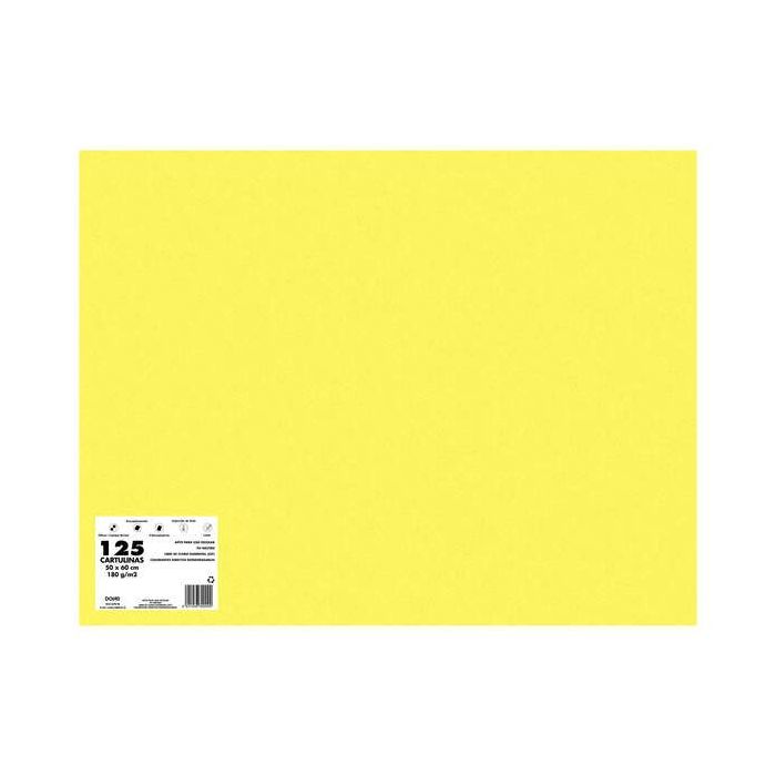 Dohe Cartulinas de Colores de 180 G/M2 - PH Neutro - Libres de Cloro Elemental - Colorantes Directos Biodegradables - para Impresion Offset, Inyeccion de Tinta, Laser - Paquetes Retractilados