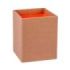 Apli Cubilete Portalapices Fluor Collection - Acabado Kraft - Tacto Suave - Diseño Elegante y Versatil - Color Naranja Fluorescente