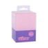 Apli Cubilete de Silicona Portalapices Glitter Collection - Tacto Suave - Resistente y Flexible - Facil de Limpiar - Versatil para Lapices y Cosmeticos - Color Rosa Purpurina