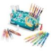 Maped Jungle Fever Bebes Estuche de Tela con 12 Lapices de Colores Jumbo Jungle Fever (A partir de 2 años) y 12 Rotuladores de Colores Jumbo Jungle Fever (A partir de 1 año)