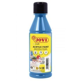 Jovi Jovidecor Acryl Pintura Acrilica Base Agua - Acabado Satinado - Alto Poder Cubriente - Aplicacion Versatil - Resistente al Agua y Jabon - Color Azul