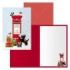 Dohe Buzon Pack de 6 Tarjetas de Felicitacion Navideña con Sobre - Tamaño Cerrada 11.5x17cm, Abierta 23x17cm - Papel Offset - Impresas a todo Color