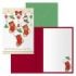 Dohe Calcetines Pack de 6 Tarjetas de Felicitacion Navideña con Sobre - Tamaño Cerrada 11.5x17cm, Abierta 23x17cm - Papel Offset - Impresas a todo Color
