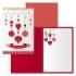 Dohe Carrusel Pack de 6 Tarjetas de Felicitacion Navideña con Sobre - Tamaño Cerrada 11.5x17cm, Abierta 23x17cm - Papel Offset - Impresas a todo Color