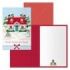 Dohe Home Pack de 6 Tarjetas de Felicitacion Navideña con Sobre - Tamaño Cerrada 11.5x17cm, Abierta 23x17cm - Papel Offset - Impresas a todo Color