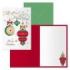 Dohe Cascabel Pack de 6 Tarjetas de Felicitacion Navideña con Sobre - Tamaño Cerrada 11.5x17cm, Abierta 23x17cm - Papel Offset - Impresas a todo Color