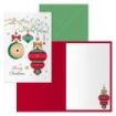 Dohe Cascabel Pack de 6 Tarjetas de Felicitacion Navideña con Sobre - Tamaño Cerrada 11.5x17cm, Abierta 23x17cm - Papel Offset - Impresas a todo Color