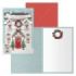 Dohe Paz Pack de 6 Tarjetas de Felicitacion Navideña con Sobre - Tamaño Cerrada 11.5x17cm, Abierta 23x17cm - Papel Offset - Impresas a todo Color