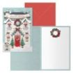 Dohe Paz Pack de 6 Tarjetas de Felicitacion Navideña con Sobre - Tamaño Cerrada 11.5x17cm, Abierta 23x17cm - Papel Offset - Impresas a todo Color