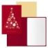 Dohe Abeto Pack de 6 Tarjetas de Felicitacion Navideña con Sobre - Tamaño Cerrada 11.5x17cm, Abierta 23x17cm - Papel Offset - Impresas a todo Color