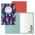 Dohe Cascanueces Pack de 6 Tarjetas de Felicitacion Navideña con Sobre - Tamaño Cerrada 11.5x17cm, Abierta 23x17cm - Papel Offset - Impresas a todo Color