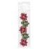 Dohe Chic Pack de 5 Lazos para Regalo - Forma de Estrella - Tamaño 5.6cm - Colores Rojo y Verde