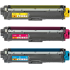 Brother TN241 Pack de 3 Cartuchos de Toner Originales - Cian, Magenta, Amarillo - TN241CMY-2