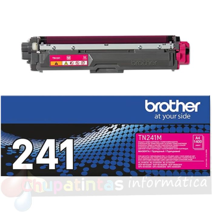 Brother TN241 Magenta Cartucho de Tóner Original - TN241M