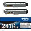 Brother TN241 Negro Pack de 2 Cartuchos de Toner Originales - TN241BKTWIN