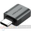 Vention Adaptador USB-C Macho a USB 3.0 Hembra - Color Gris