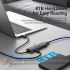 Vention HUB 5 en 1 USB 3.0 a 4xUSB3.0/MicroUSB Powered - 0.15m - Color Negro-2