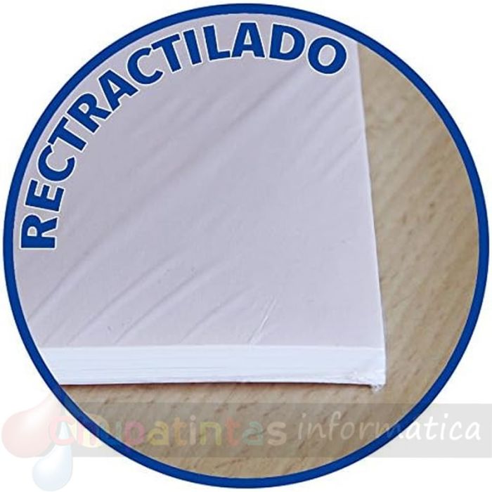 Enri Paquete de 100 Hojas A4 Liso - Papel de Alta Calidad - Color Blanco-3
