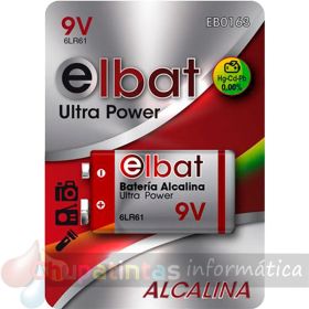 Elbat Pila Alcalina 6LR61/9V