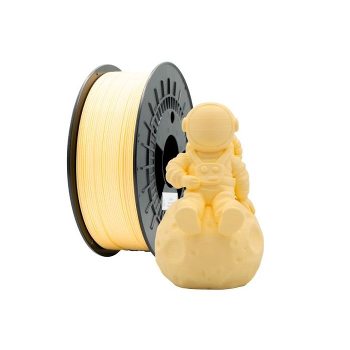 Filamento 3D PLA MATE - Diametro 1.75mm - Bobina 1kg - Color Crema