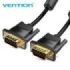 Vention Cable VGA (3+9) - Alta Definicion 1080P - Blindaje EMI - Conectores Chapados en Oro - Color Negro