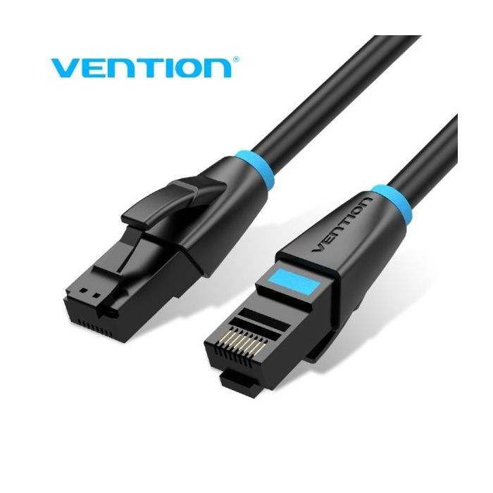 Vention Cable Ethernet Cat6A - UTP - 1000Mbps - 250MHz - PVC - 26AWG - Color Negro