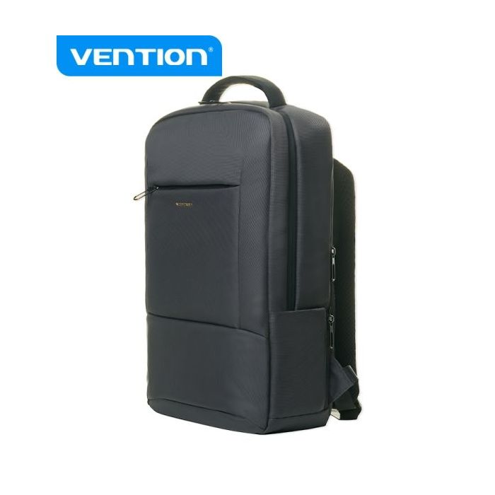 Vention Mochila para Portatil - 23L - Compartimento 15.6" - Ligera 0.7kg - Tela Oxford Resistente - Correa para Equipaje - Color Gris