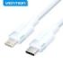 Vention Cable de Carga USB-C/Lightning - Aluminio Trenzado - 480Mbps - 3A - 27W Max - 2m - Color Azul