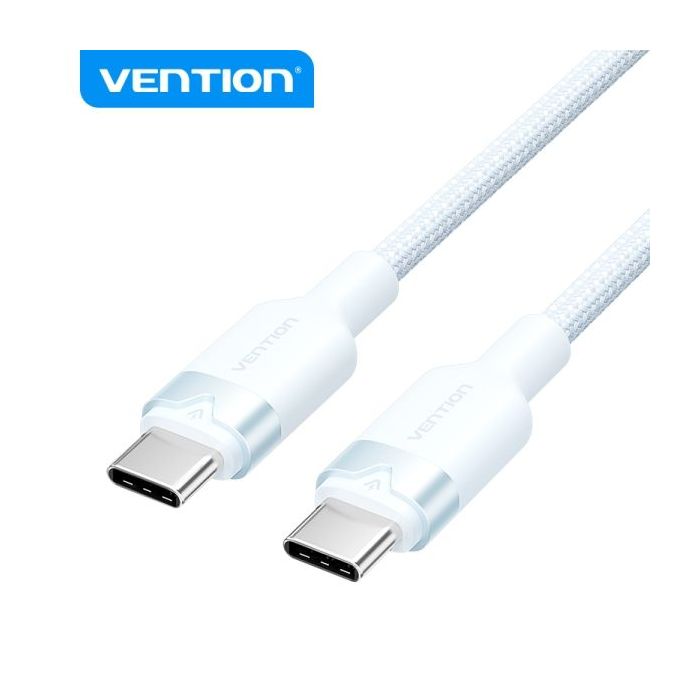 Vention Cable USB 2.0 - Niquelado - 60W - 3A - Color Azul