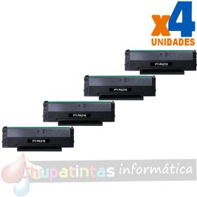 Pantum PA210 Negro Pack de 4 Cartuchos de Toner Genéricos